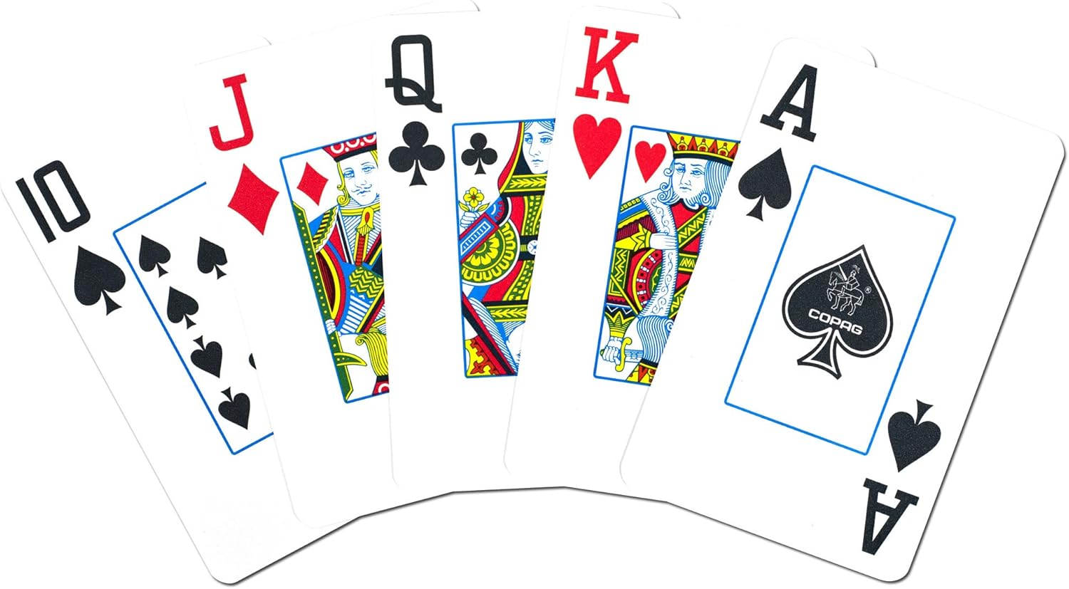 Copag Bridge-Size Jumbo Index Playing Card Set (Pack of 12)