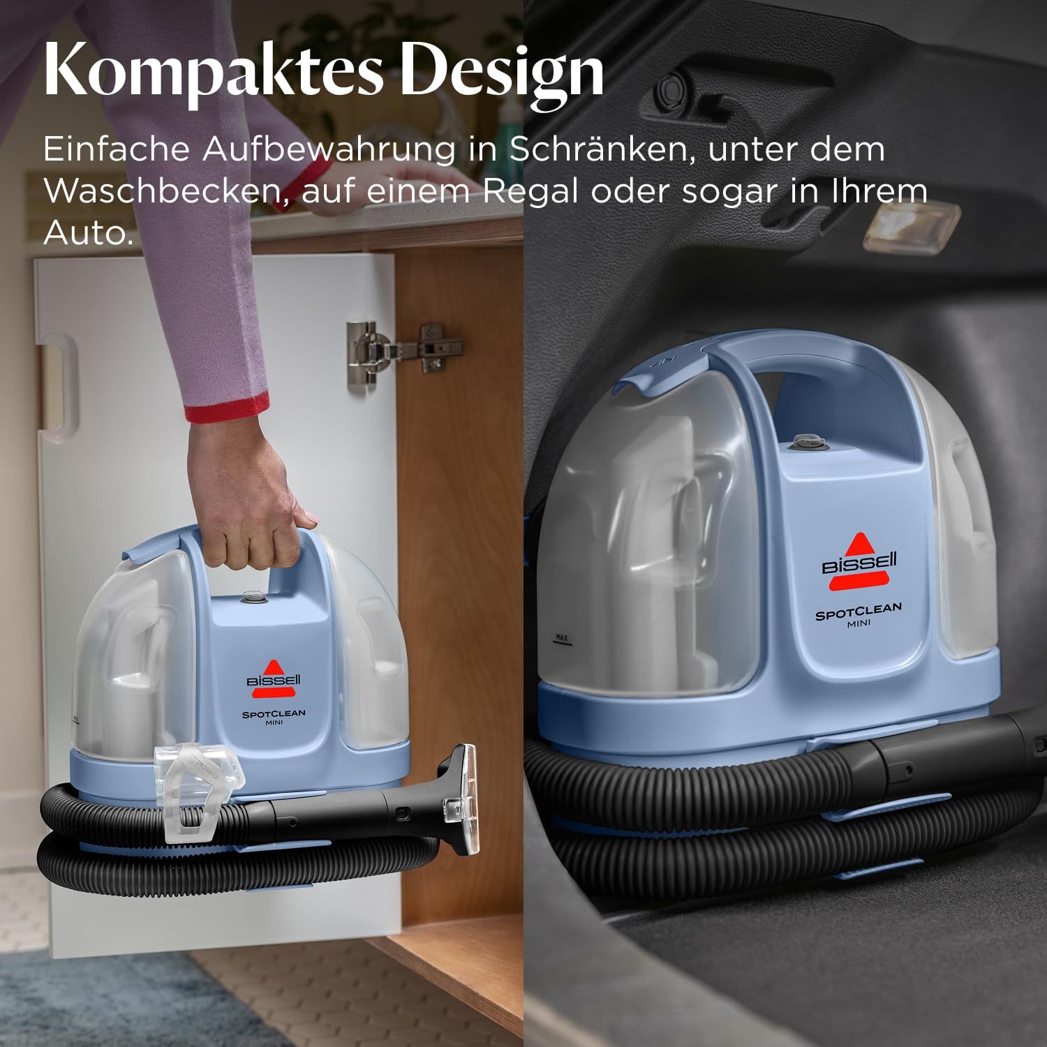 Bissell SpotClean Mini Polsterreiniger Gerät mit Kabel – Bild 4