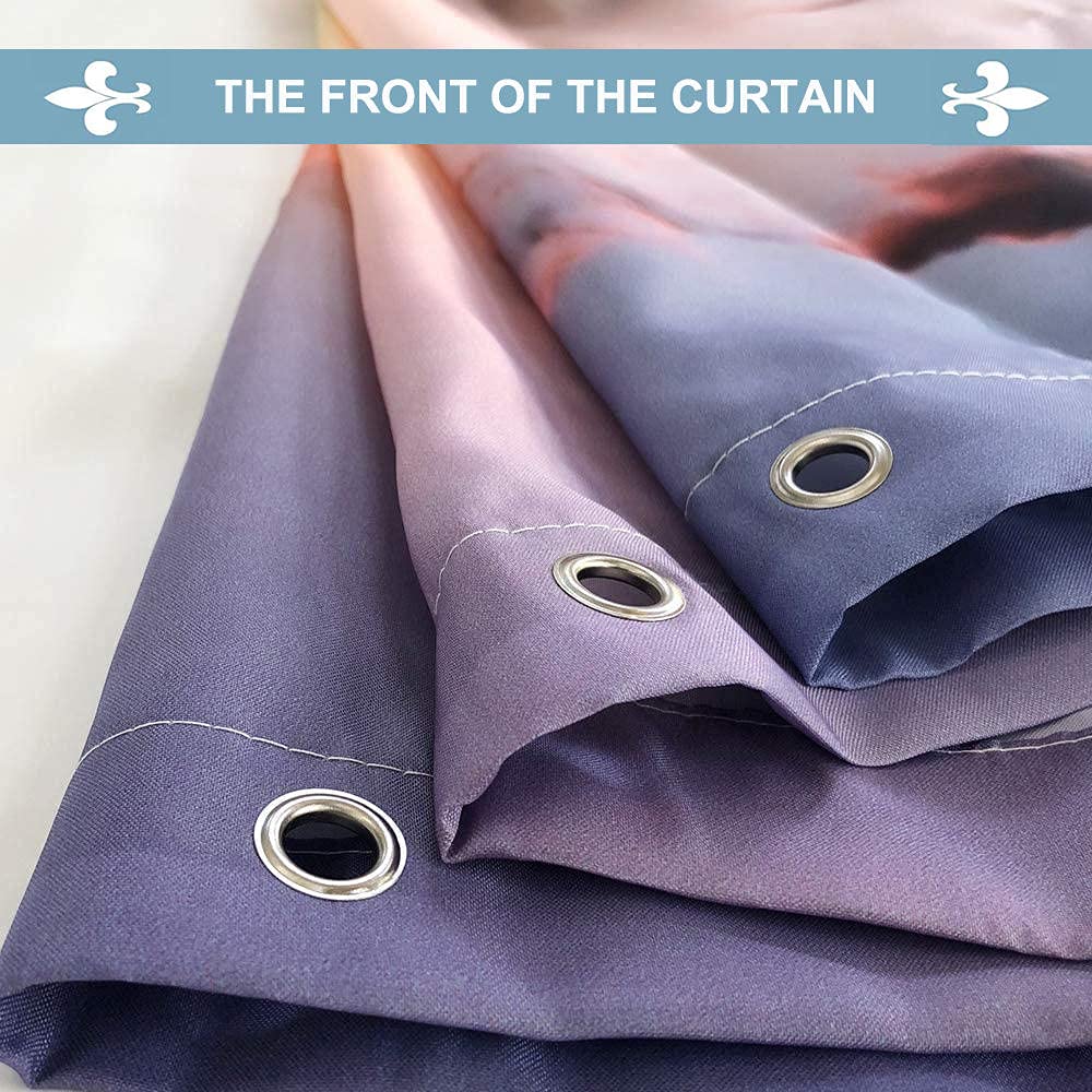 Tende Oscuranti ZLQBed 280x250cm | 2 Pannelli Con Occhielli | Termoisolanti | Per Camera E Soggiorno - Foto 8