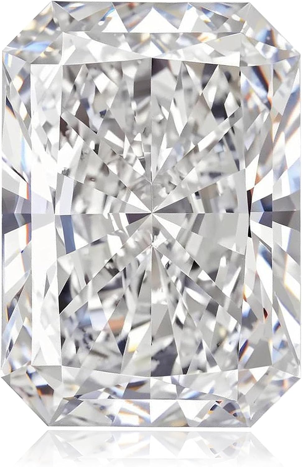 Moissanite Loose Stone 0.5-10 Carat D Color VVS1 Clarity Radiant Cut Moissanite Gemstones with GRA Certificate for Diamond Jewelry Making