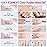 FZANEST Natural Nude Pink Gel Polish Rubber Base Builder Gel, Elastic Base Coat, Quick Extension