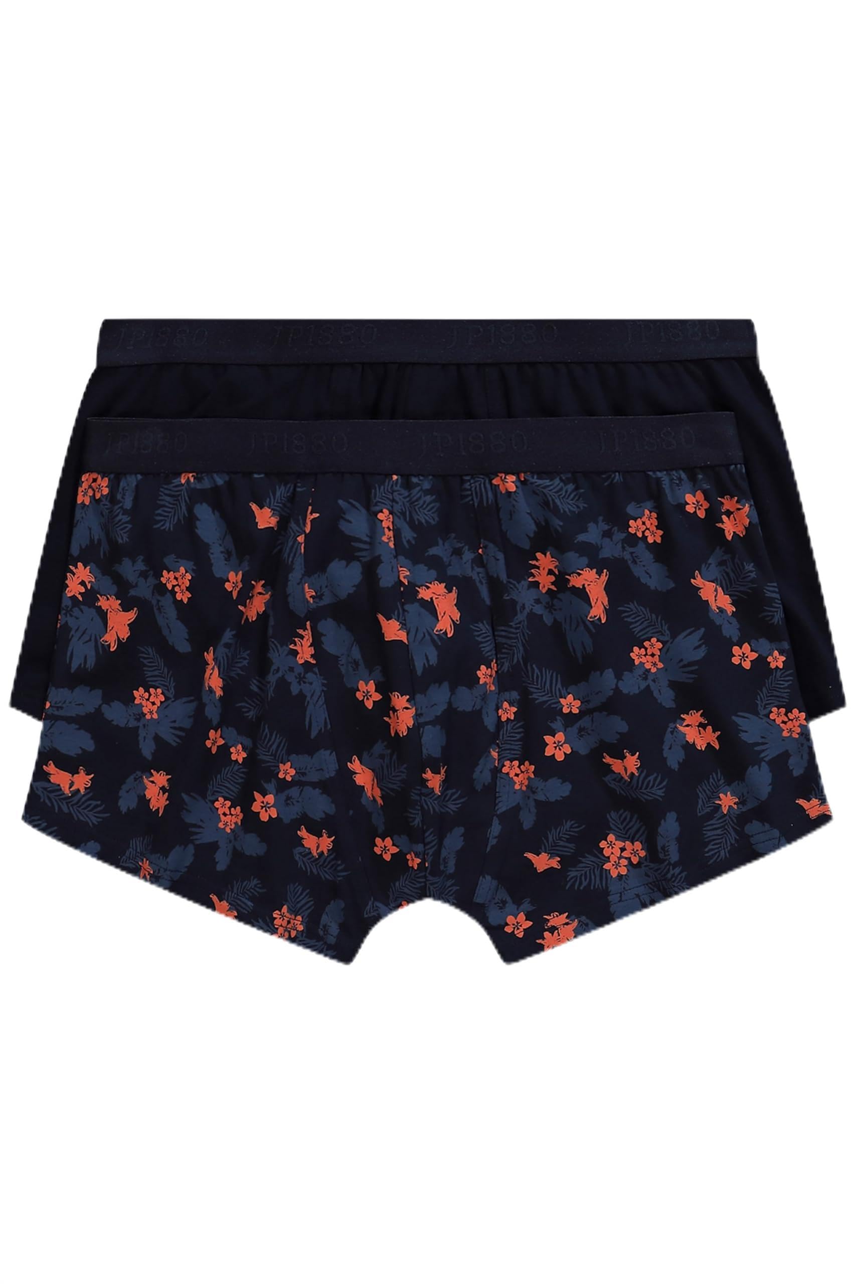 JP 1880 Men's Mens Hip Pants with flexnamic Waist, DP Boxer Shorts, Schwarz,