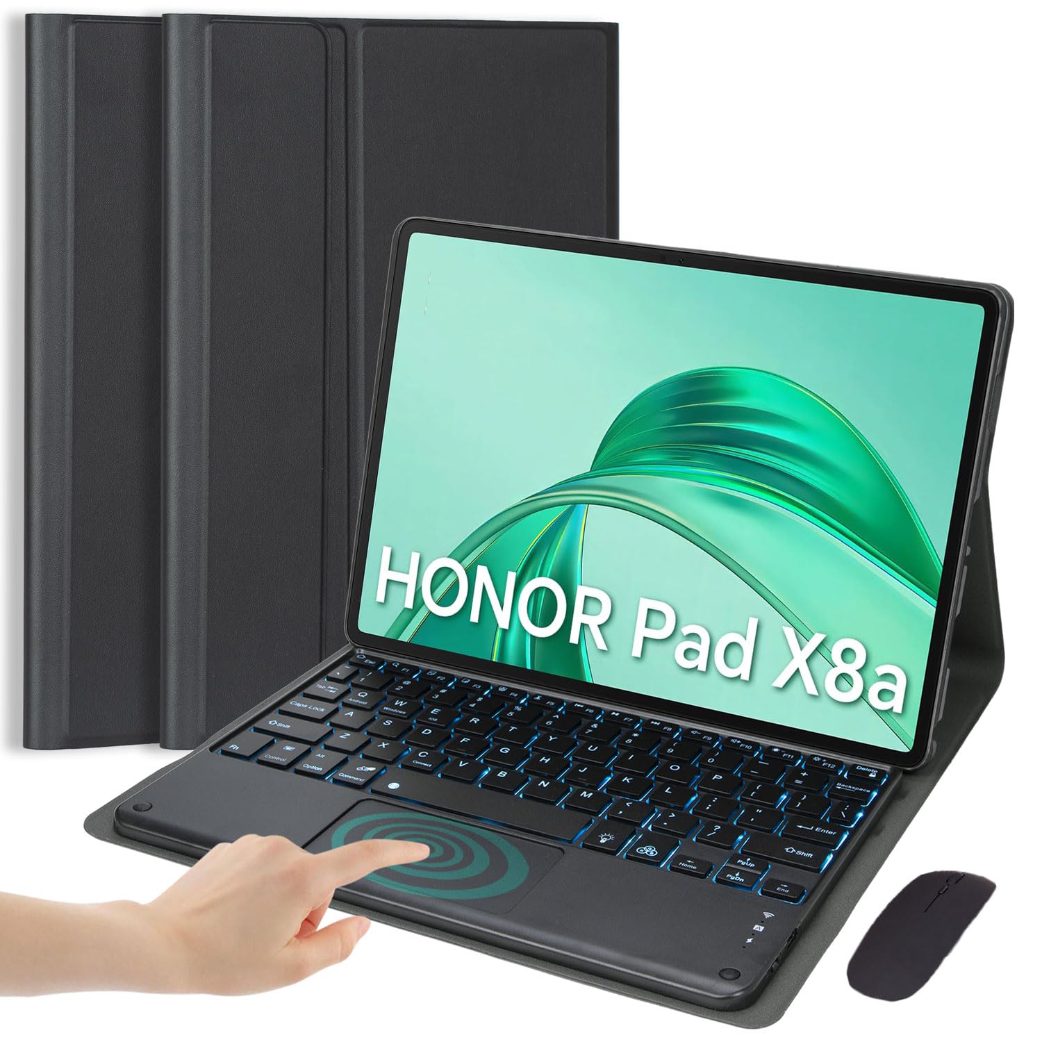 Amazon.com: EHLCYS Keyboard Case for Honor Pad X8A 11 Inch 2024
