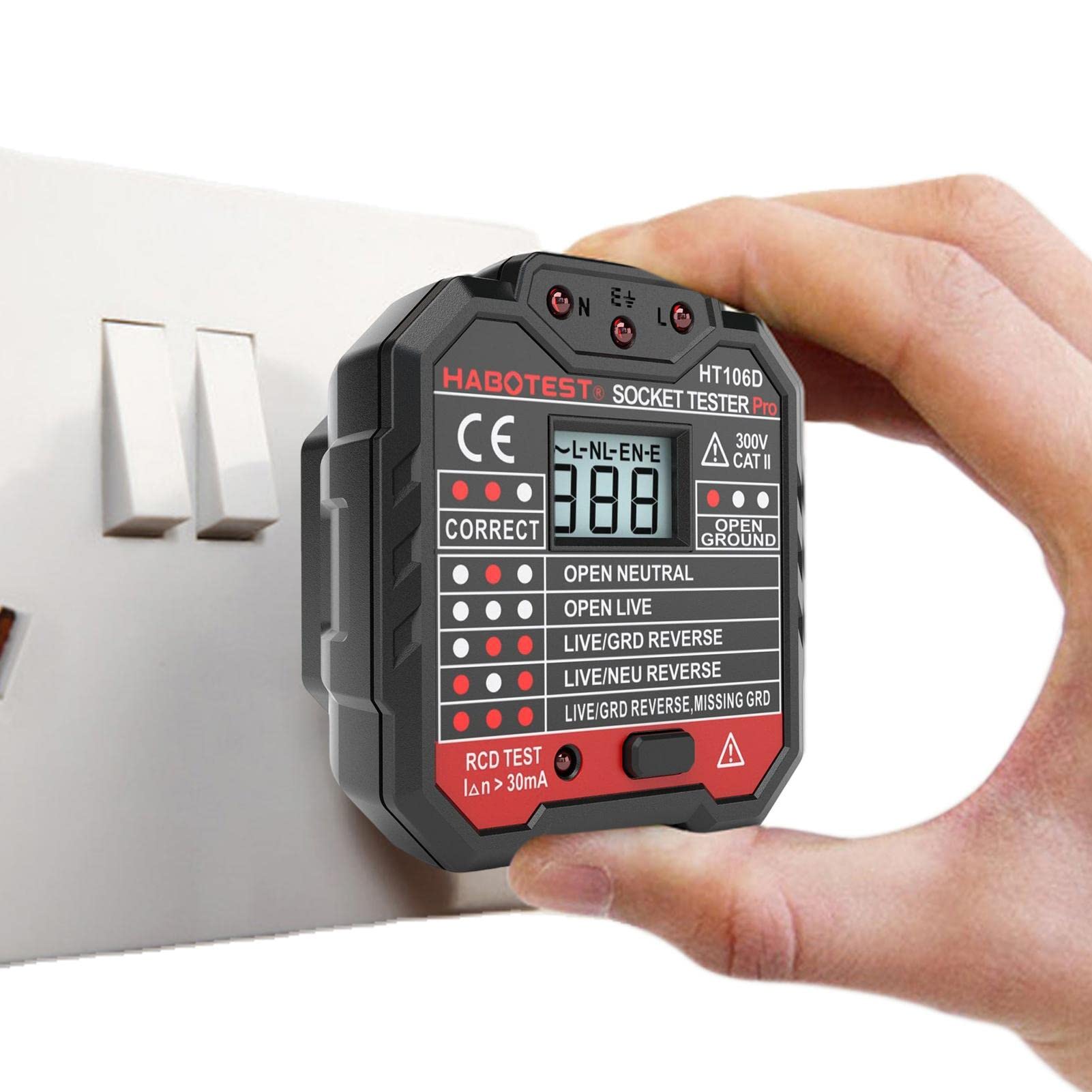 コンセントテスター Amazon.co.jp: W-LOVNESTコンセントソケットテスターデジタル