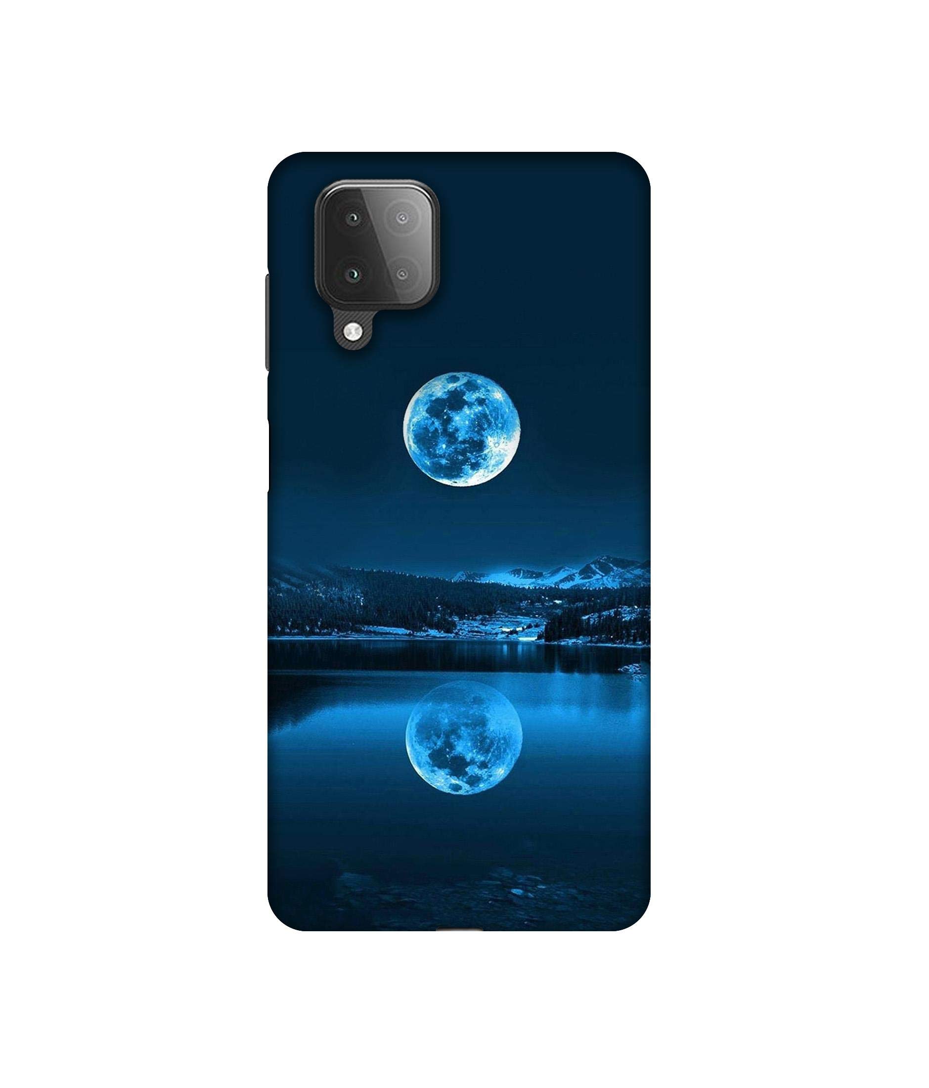 Amazon Brand - Solimo Designer Moon Pattern Print 3D Printed Hard Back Case Mobile Cover for Samsung Galaxy M12 / F12 (B08VXYBH3H) Amazon Price History, Amazon Price Tracker
