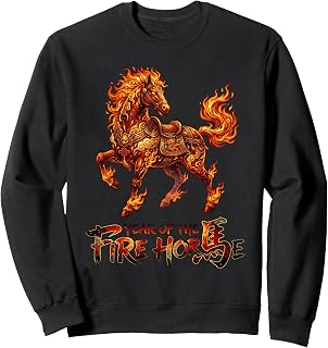 Chinese New Year 2026 Year of The Horse 2026 Zodiac Legend Sweatshirt