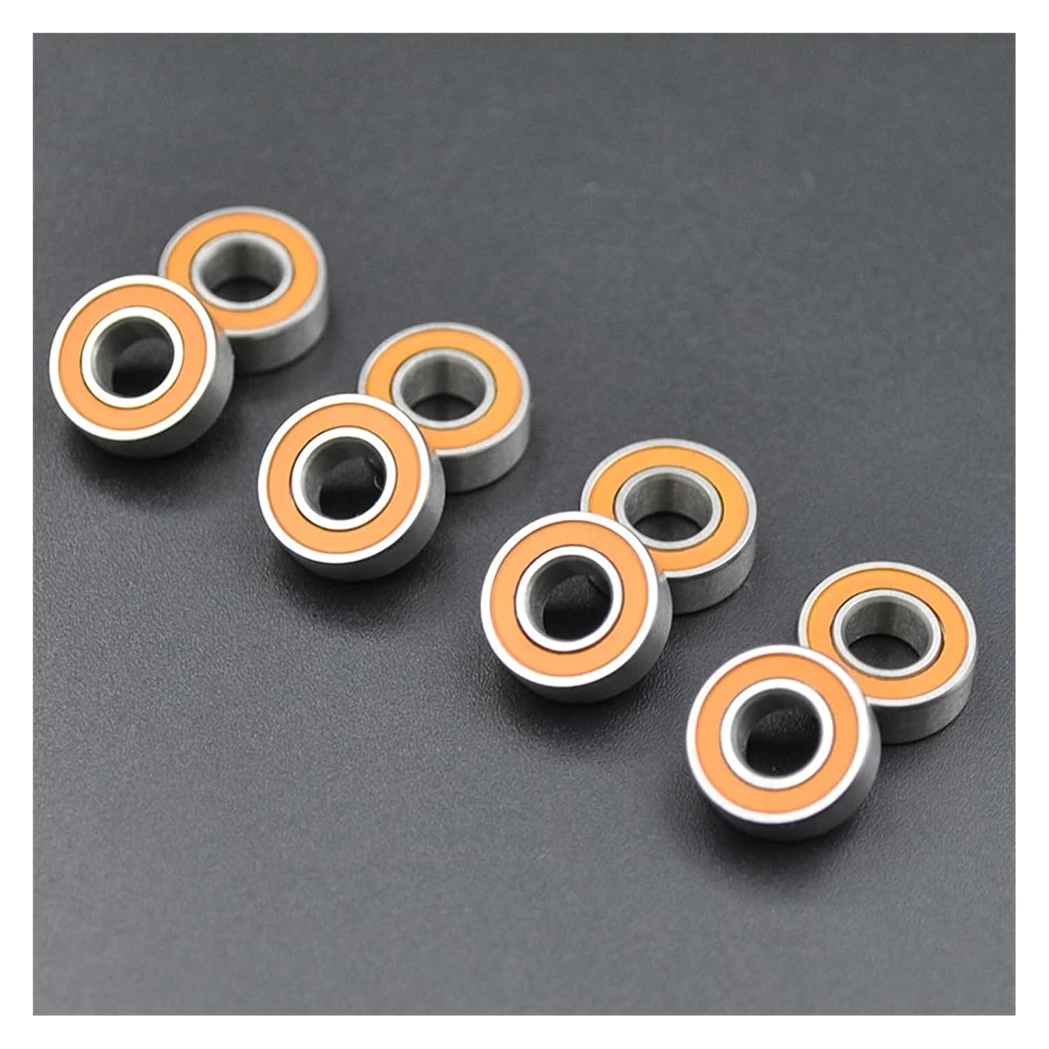 8PCS Hybrid Ceramic Bearings SMR115 5x11x4mm Inner Diameter 5mm Miniature Ball Bearings