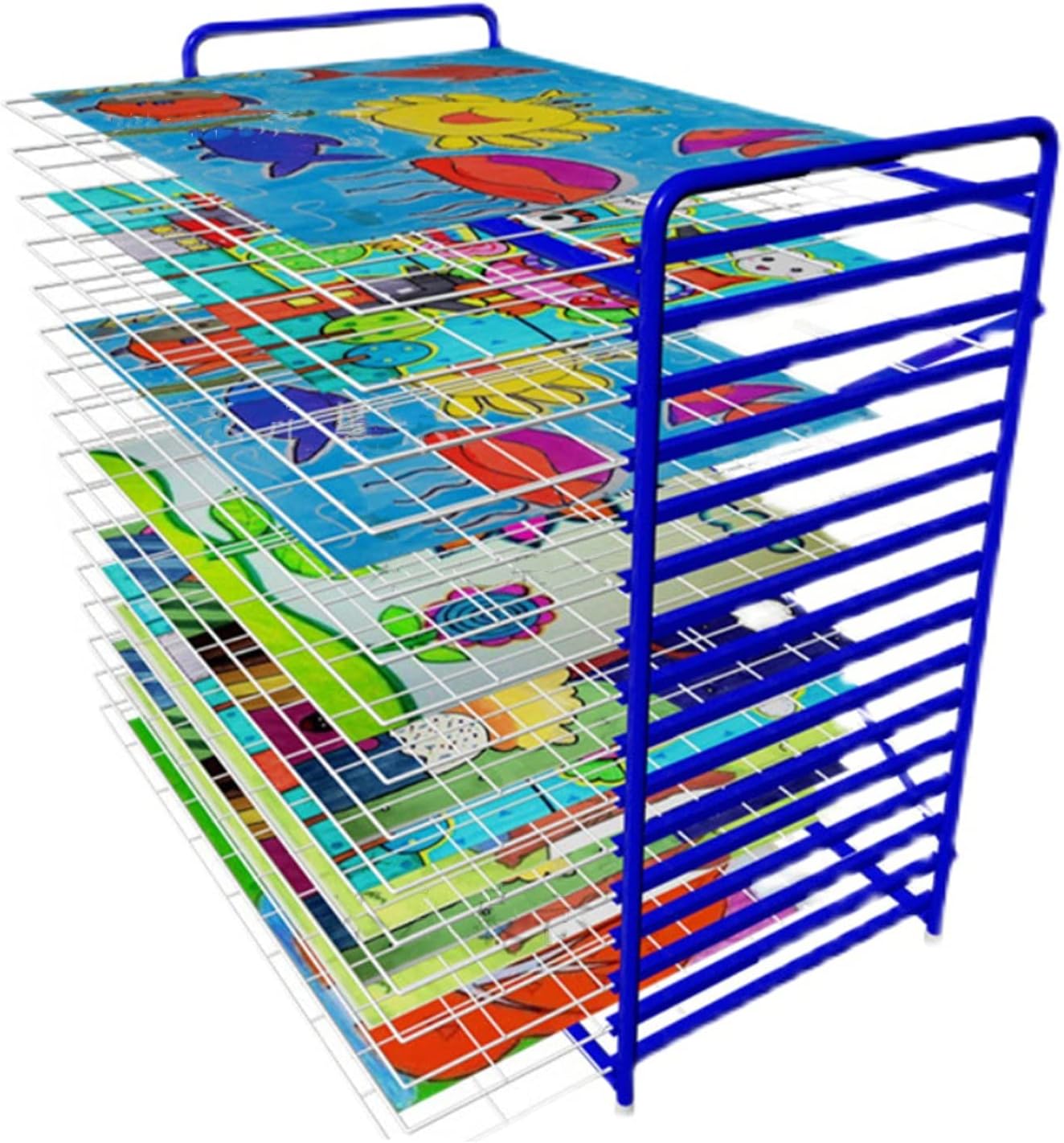 KNOXC Drying Racks,16Layer Drying Easel Can Be up and Down