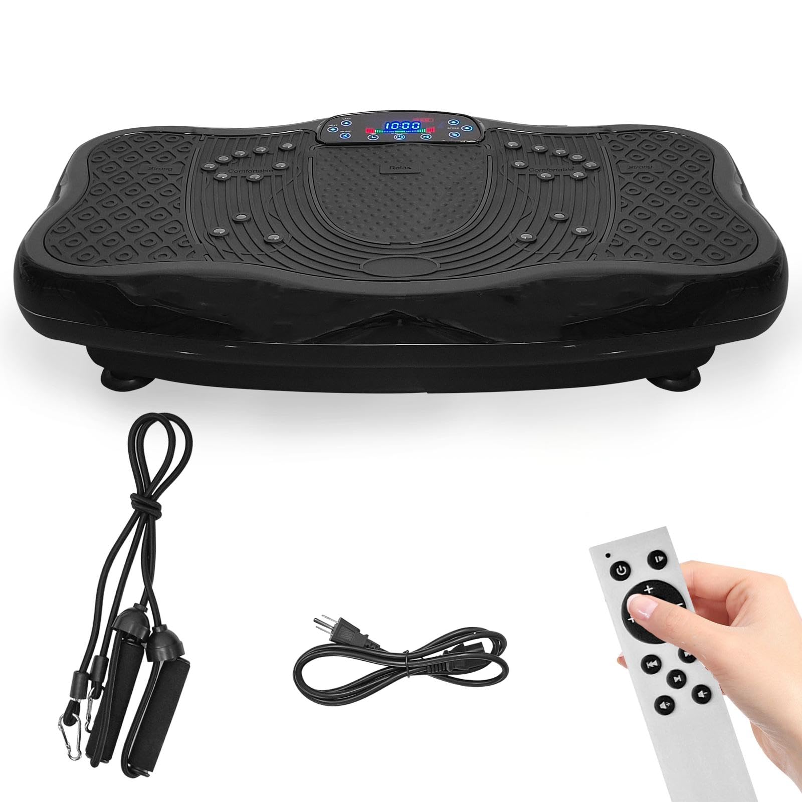 Vibration Plate Exercise Machine Vibrating Lymphatic Drainage Shaking Full Body Shaker Workout Vibrate Stand Shake Board Sport Gym