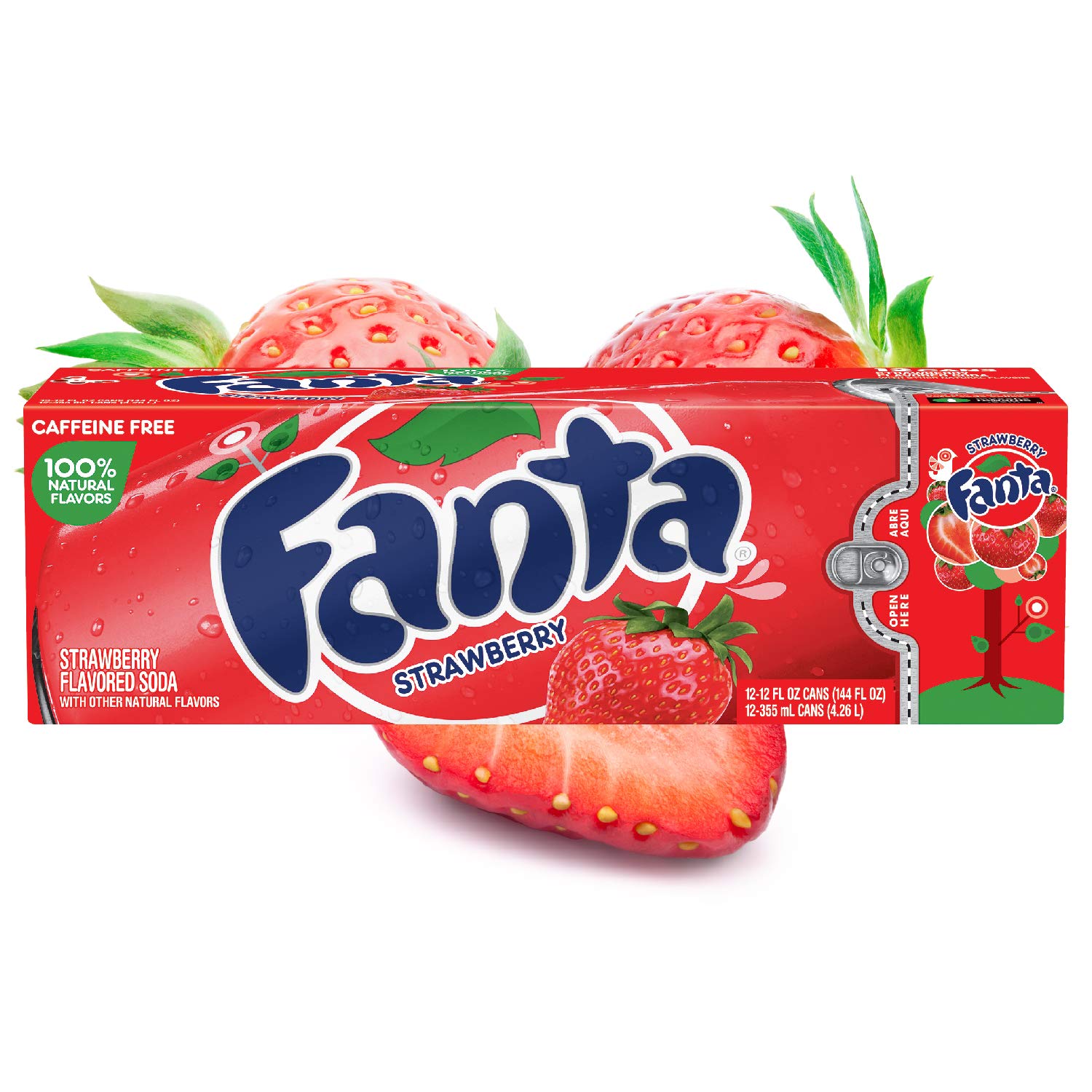 FANTA® Lot de 12 flacons de 355 ml de consigne