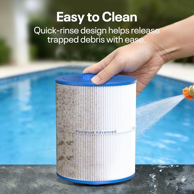 Cartucho filtro spa 40 ft2 2 unidades PoolPure 6CH-352 miniatura 8