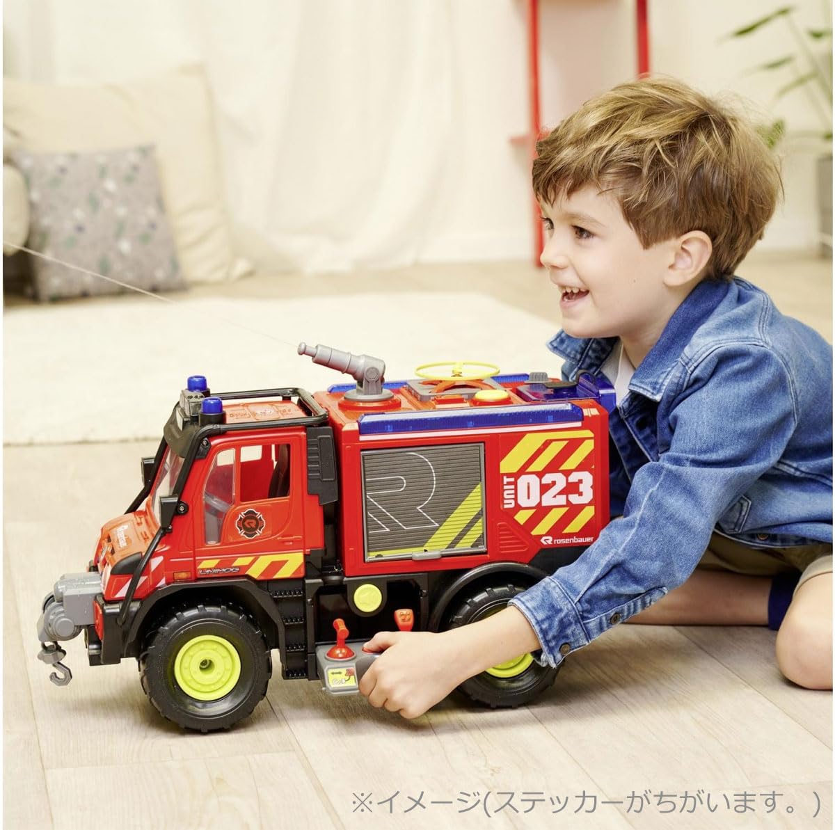 Amazon.co.jp: メルセデス ライト & サウンド 消防車 DiCKiE TOYS