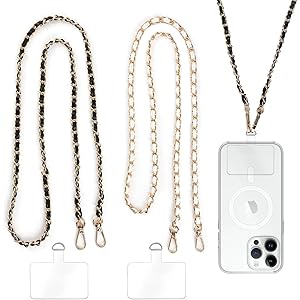 Cordino Cellulare Con Ciondolo - Confezione Da 3 Catene Per Custodie Telefono - Foto 6