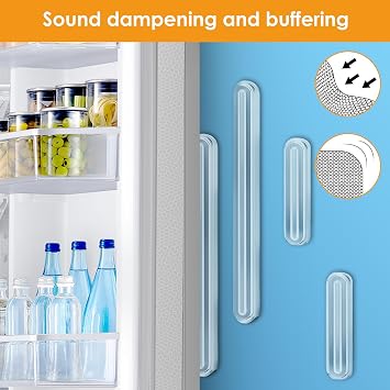 Wall Protector from Furniture Chair Back 6PCS+Door Slam Stopper Preventer 30PCS