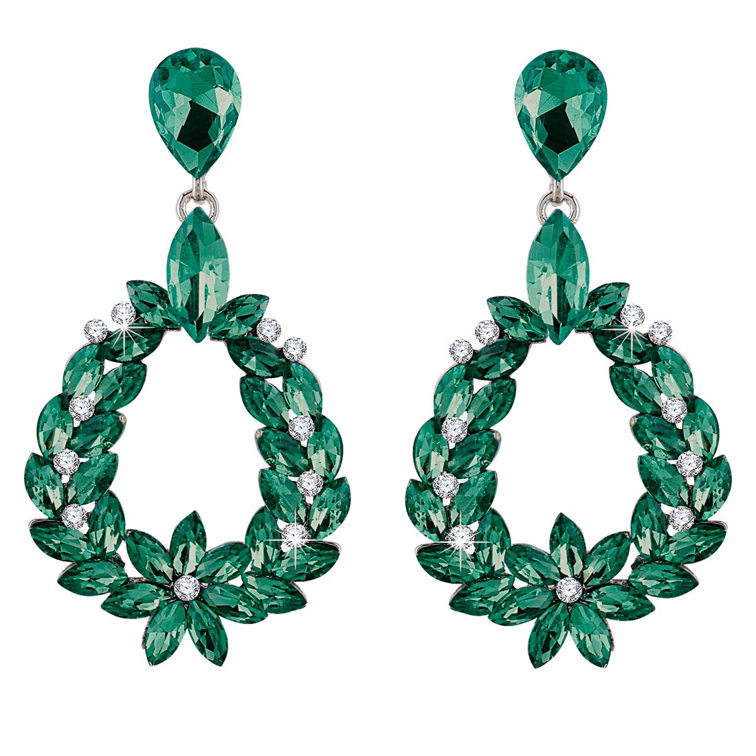 See full amazon price history chart for Yellow Chimes Elegant Green Sparkling Crystal Drop Earrings for Women and Girls Yellow Chimes Elegant Green Sparkling Crystal Drop Earrings for Women and Girls (B083QH4YJ1) Amazon Price History, Amazon Price Tracker