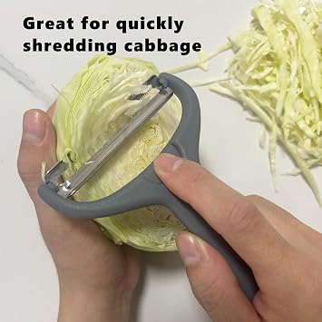 Cabbage Shredder，Lagre Size Cabbage Peeler and with Non-Slip Handle (Large Peeler)