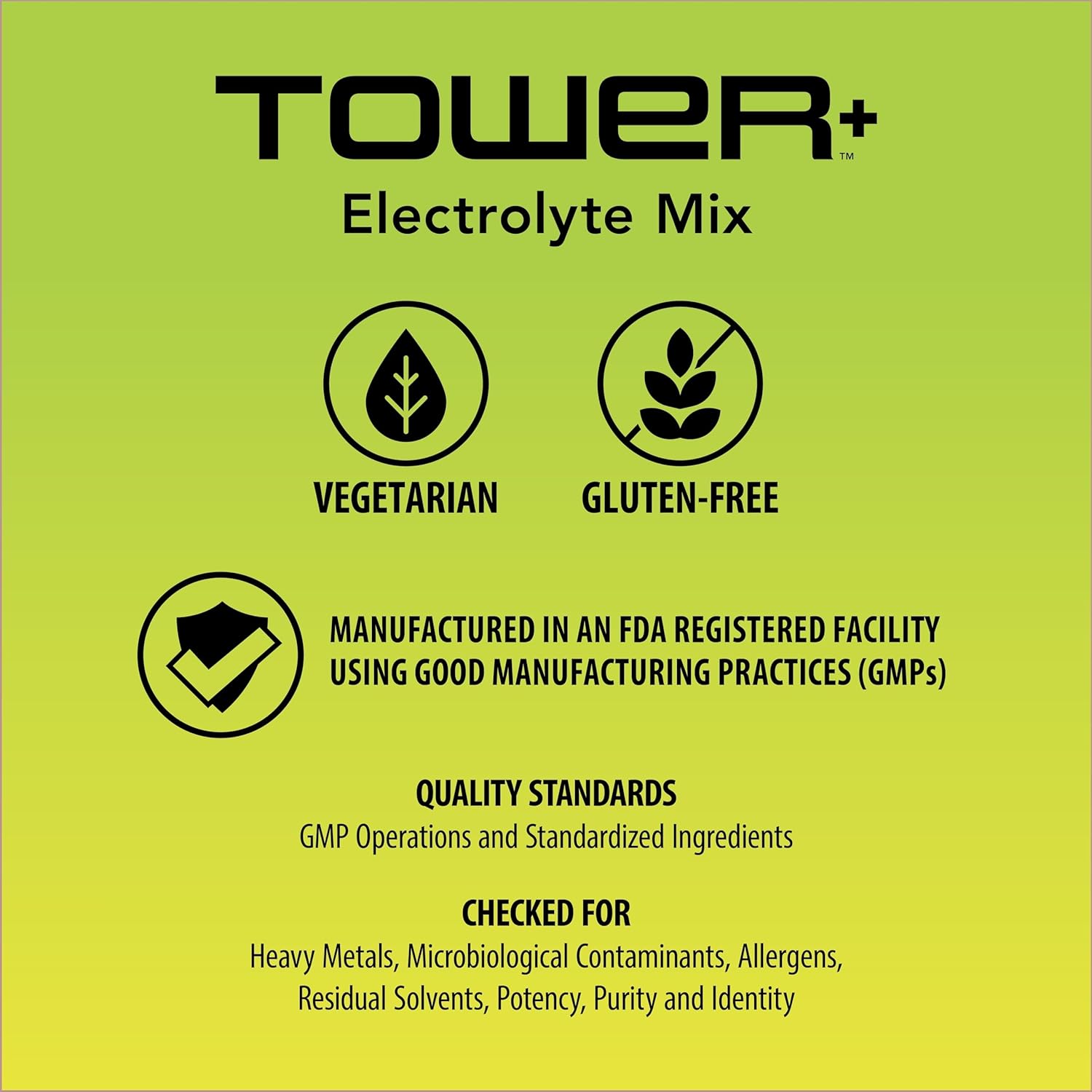 Tower+™ Pure Whey Protein Isolate Powder with Creatine - Muscle Recovery & Growth Support Formula, 30g Protein per Serving, BCAAs, Gluten-Free, 30 Servings