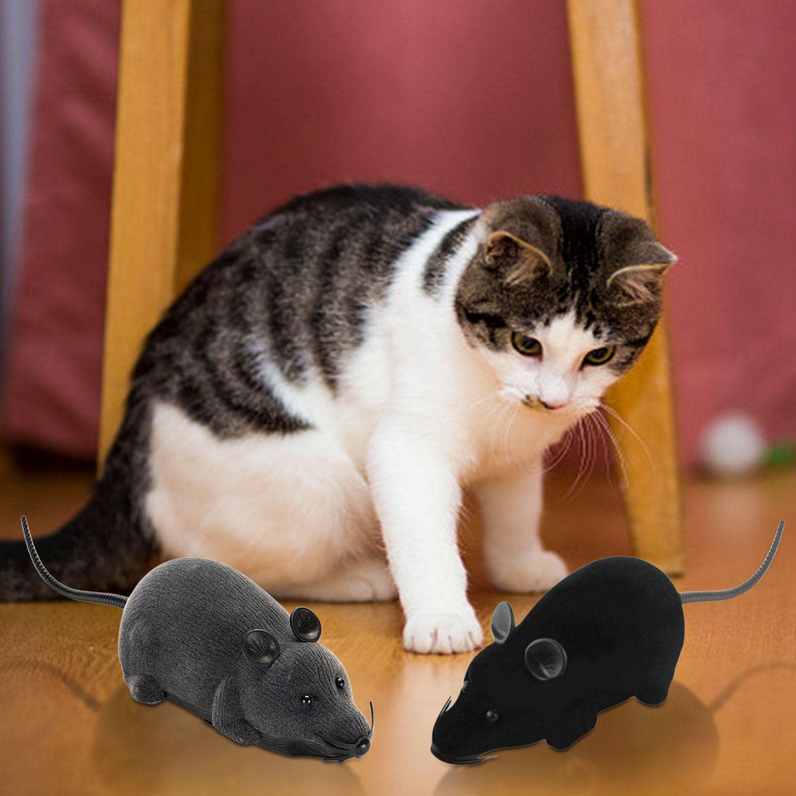 Ferngesteuertes Katzen-Maus-Spielzeug – Interaktives Ratten