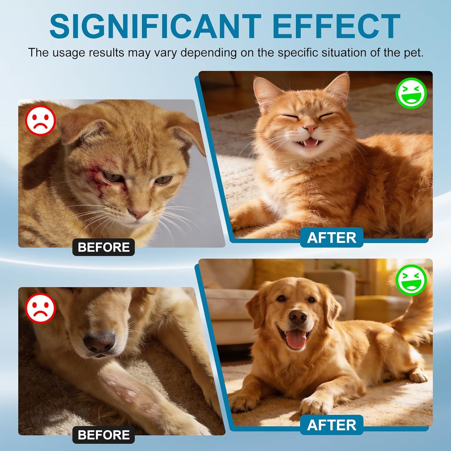 Dog Wound Care Hydro Gel, Hot Spot Solution for Dogs and Cats, Relieves Itchy Skin and Irritations, for Pets Bites, Scratches, Cuts, Ulcers,Safe If Licked, 2 Packs