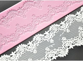 Sponsored Ad - Joinor Baking Supplies Sweet Lace Mat Silicone Mold for Cake Decorating Floral Lace