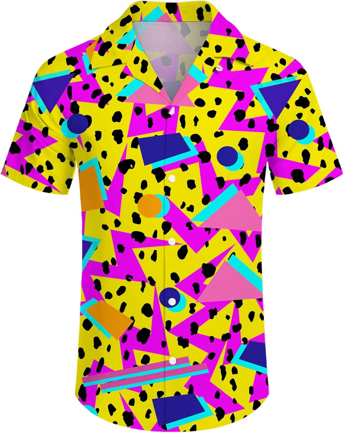 Men's 2 Piece Tracksuit Hawaiian Shirt Shorts Button Down Shirt and Shorts Sets with Bucket Hats - Image 2