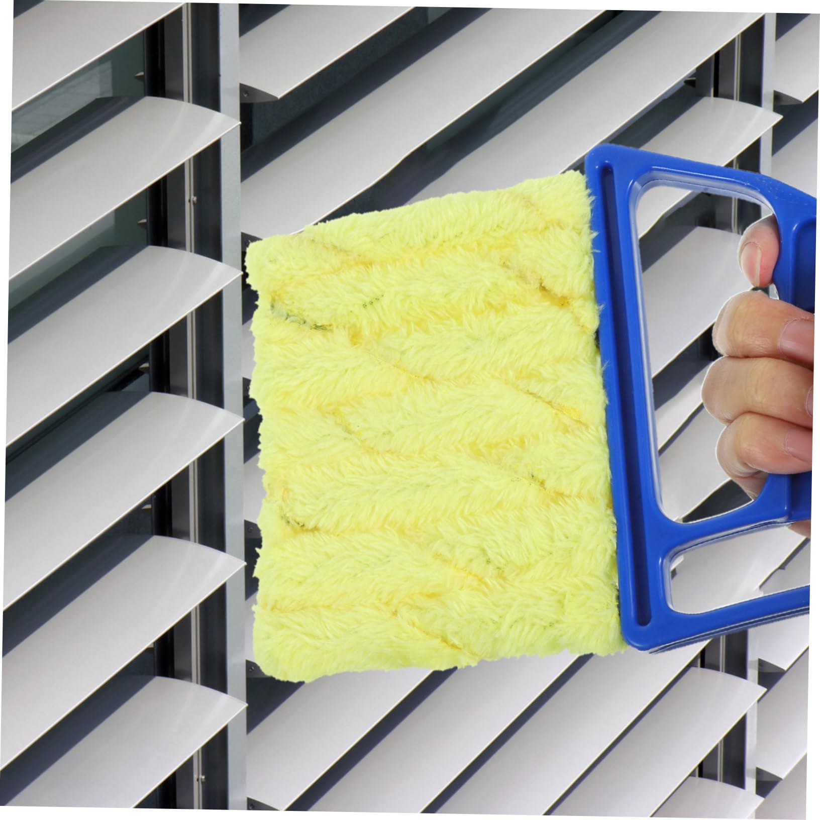 FRCOLOR 5pezzi Spazzola Per Pulizia Tapparelle e Finestre Strumento Versatile Per Rimuovere Polvere Da Persiane e Condizionatori Pulizia Casa e Ufficio