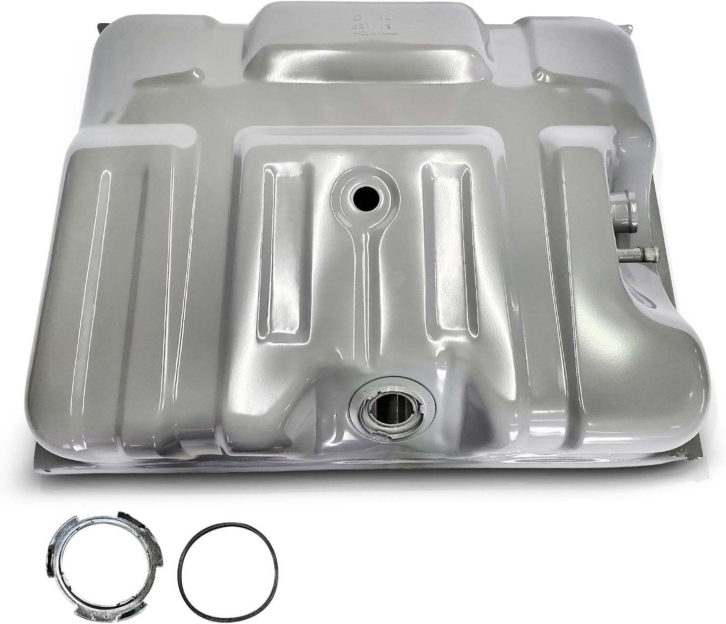 A-Premium Galvanized Steel Fuel Tank with Lock Ring & O-Ring Compatible with Ford F-100 F100 1973-1979, F-150 F150 1975-1979, F-250 F250/F-350 F350 1973-1979, Gas, Replace# D5TZ9002B