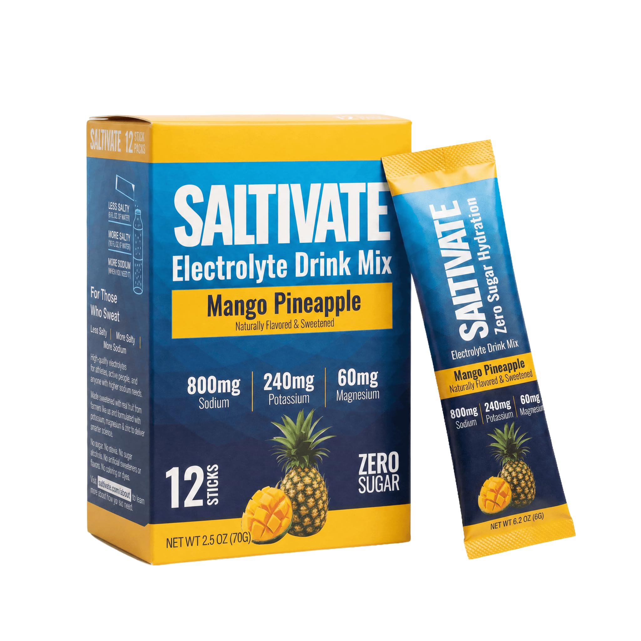 Electrolyte Packets, Watermelon, 800mg Sodium, 12 Sticks — Amazon image 18