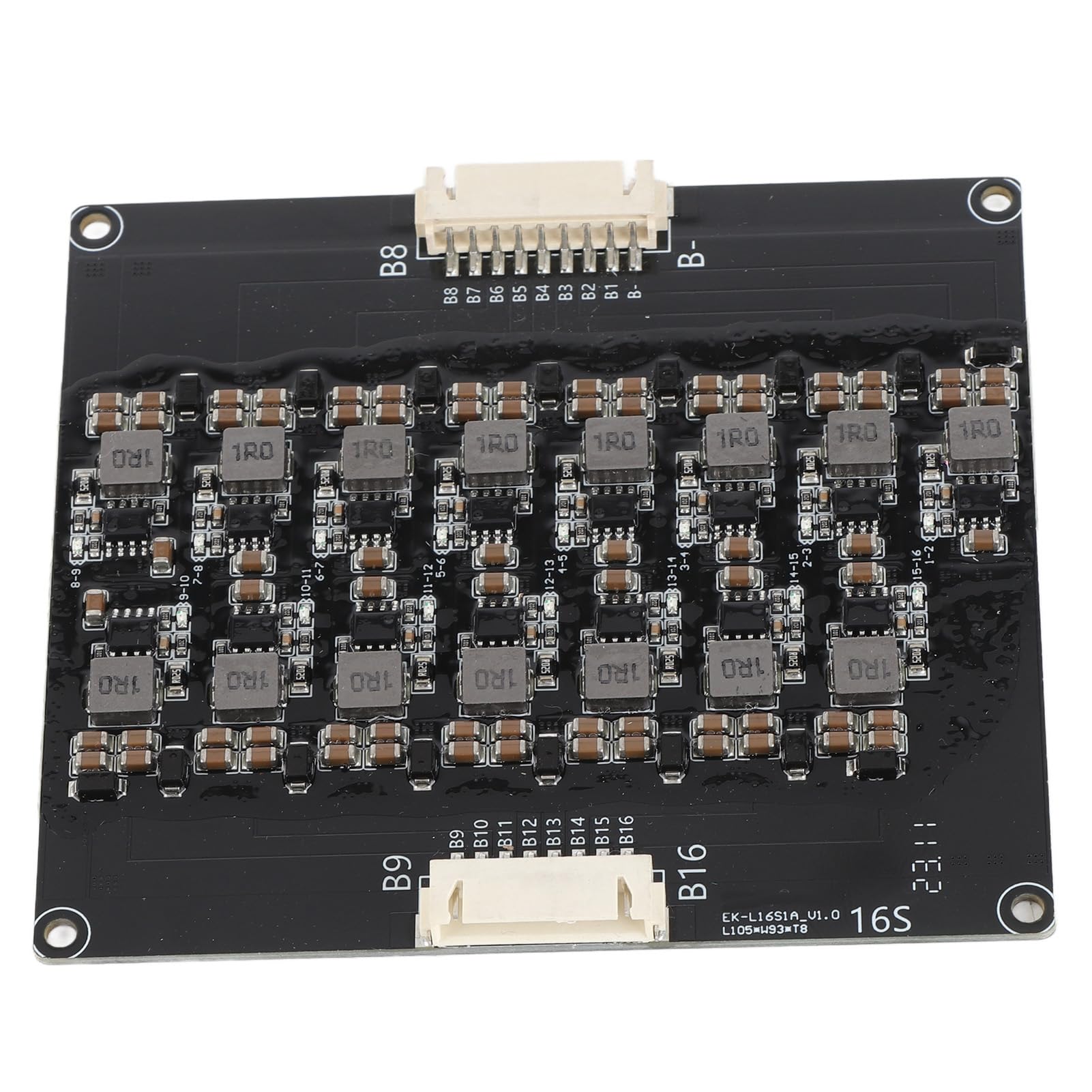 Placa de Equilibrio de batería HaloVerde Balanceador de Voltaje 16s 1,2 A con función de hibernación automática para gestión de Celdas LFP y NCM de Uso General (16)
