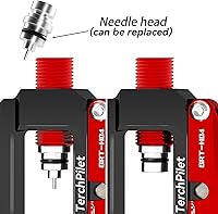 Vista 3 de Bike Hydraulic Hose Cutter, Needle Driver & 8pcs Brass Olives Kit - Clean Cuts & Secure Connections,All-in-One Solution for Line Cutter & Hydraulic