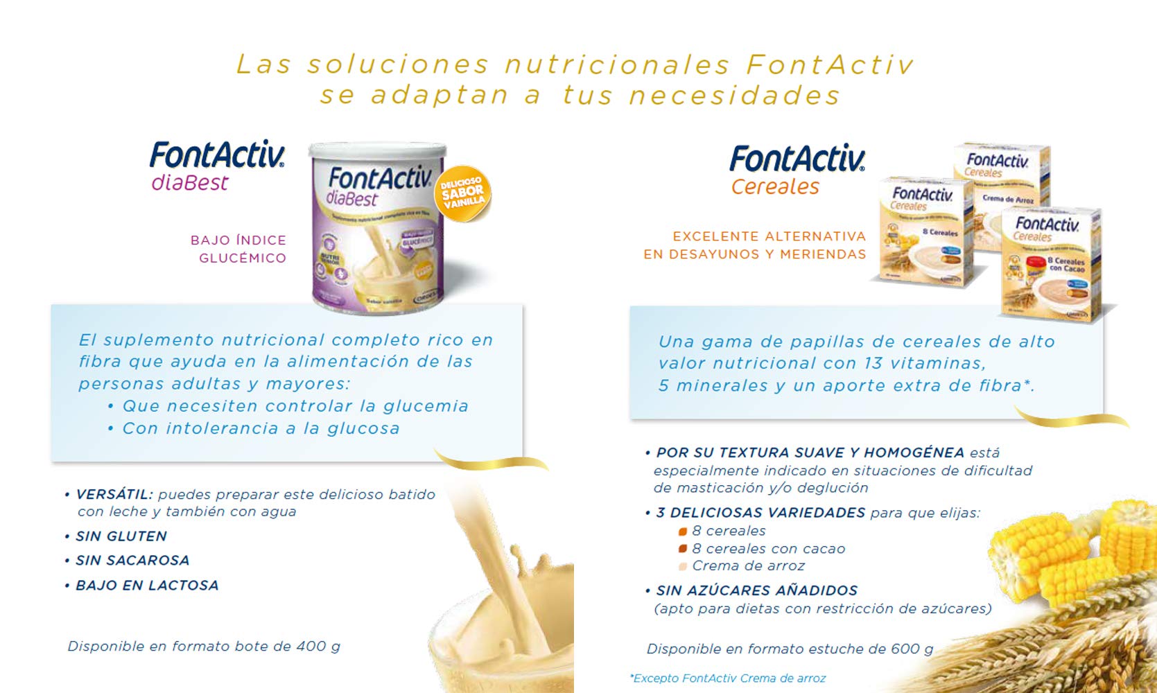 FontActiv Forte sabor Café (14 sobres x 30grs) Suplemento Nutricional para adultos y mayores - 1 o 2 sobres al día.
