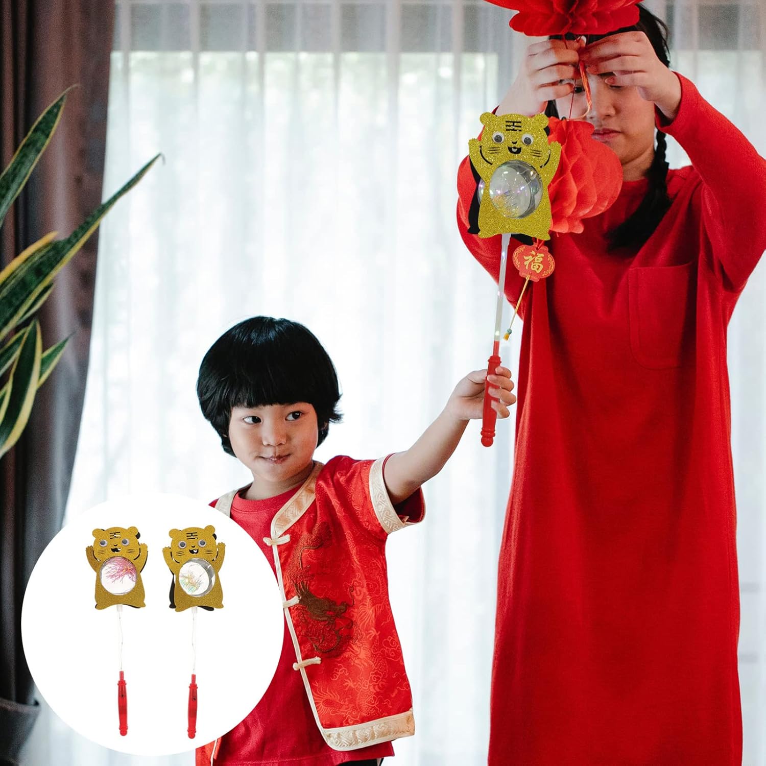 lamp 2pcs Lantern Kid Toys Figurines Decor Wedding Decoration Summer Decorations Kids Toys Wedding Ornaments 2022 Year of The Decoration Glowing Light Plastic Child Star Ball Cartoon lamp