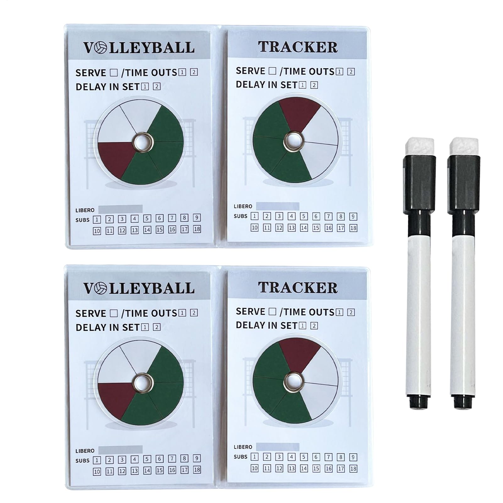 Generisch Rotazione di pallavolo Rotation Track Rad, Allenamento Pallavolo Rotation Track - Attrezzatura di Coaching Asciutto Pulibile Coaching Posizioni Sollevamento Monitoraggio Tempi E