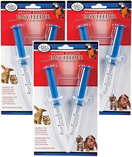 (3 Pack) FourPaws Easy Feeder For Pets (2 Count Per Pack / 6 Feeders Total)