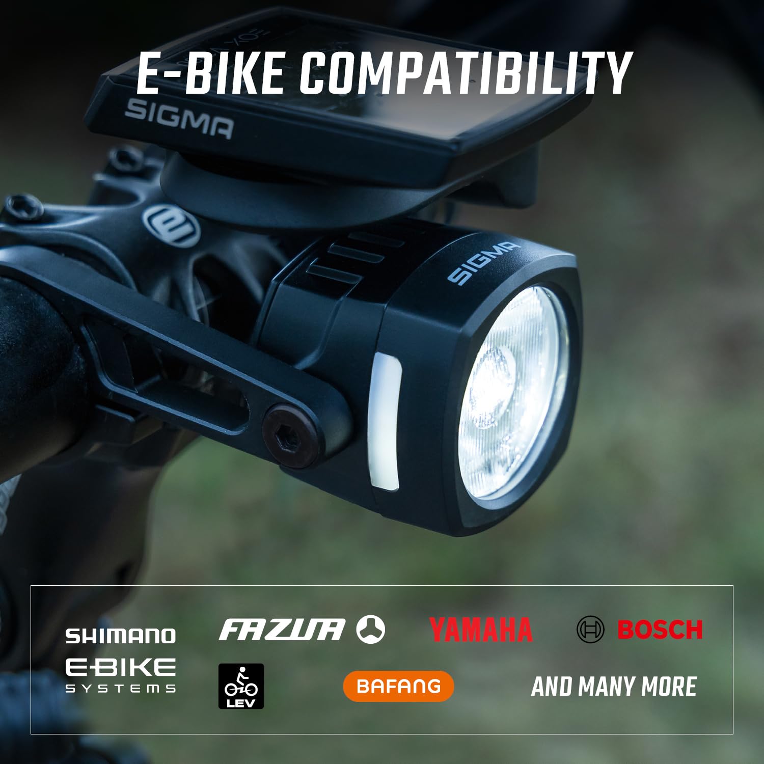 SIGMA EOX FL 150 | Éclairage pour vélos électriques