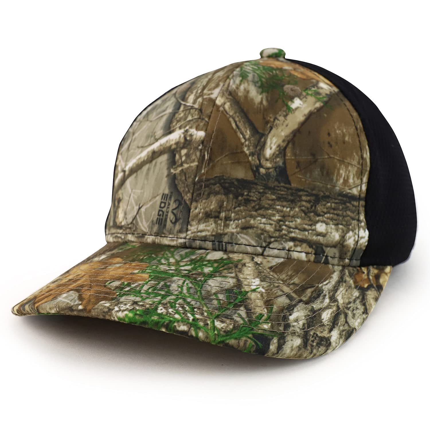 Trendy Apparel Shop Performance Camouflage Mesh Back Trucker Snapback Cap