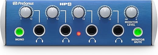 PreSonus HP4 4-Channel Compact Headphone Amplifier