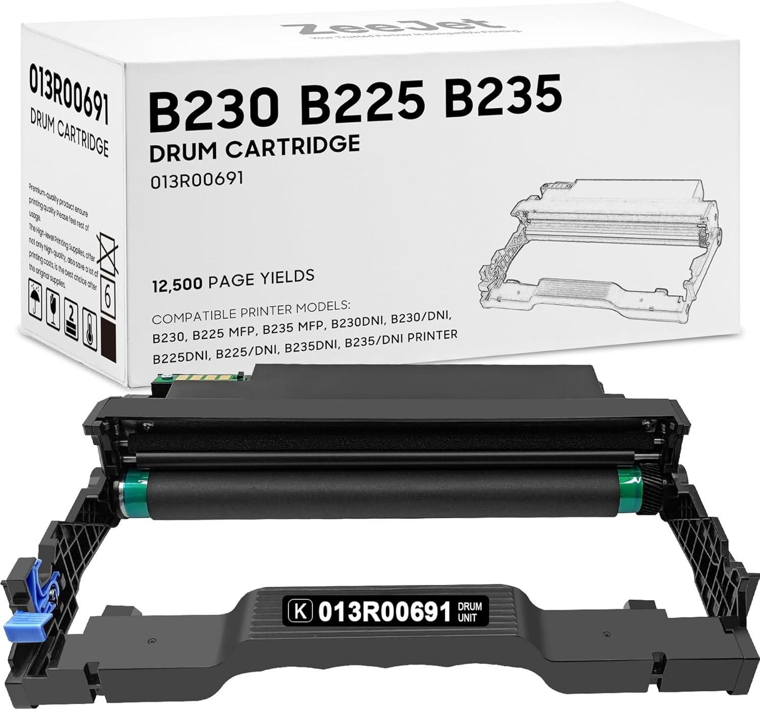 B230 B225 B235 Drum Unit 013R00691 Imaging Drum Unit Replacement for Xerox B225 B230 B235 B225DNI B230DNI B235DNI Printer Drum Cartridge 1-Pack