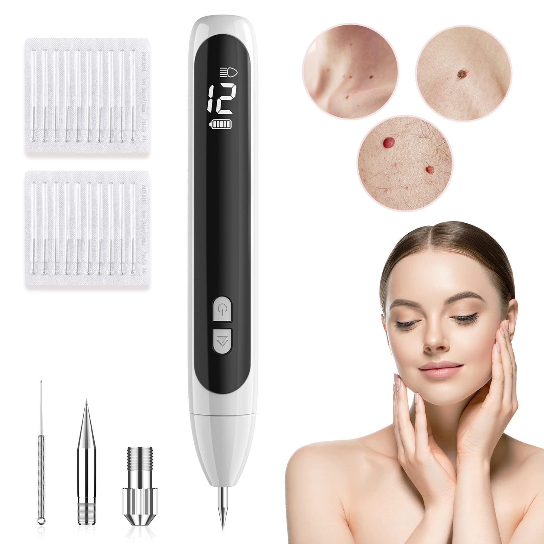 Buy Skin Tag Remover Skin Tag and Mole Removal Kit for Home Use, Portable Skin Tag Remover Pen