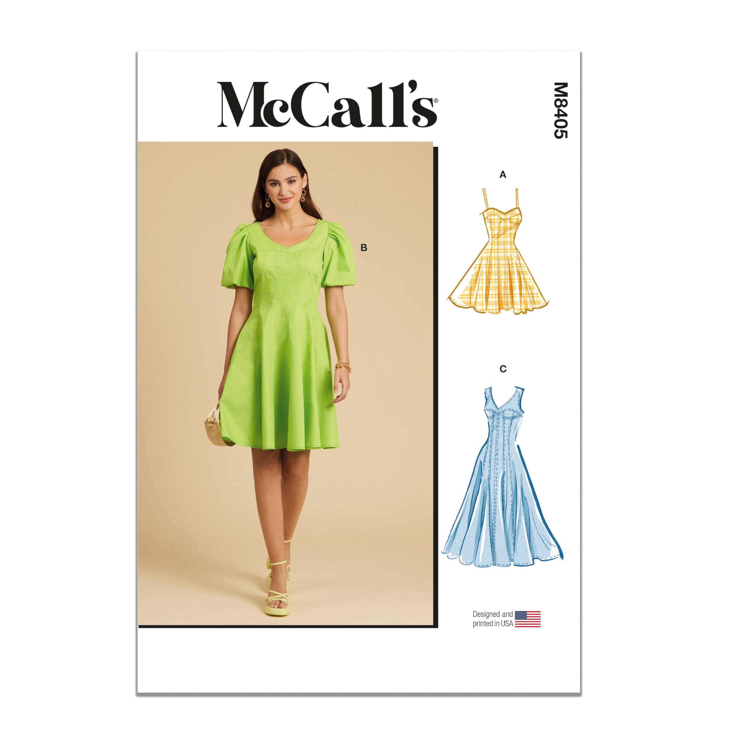 slim fit dress slacks 40s Tiered Skirt Fit N Flare Drop Waist Dress Petite Vintage Sewing Pa –  Vintage Fashion Library main image 0