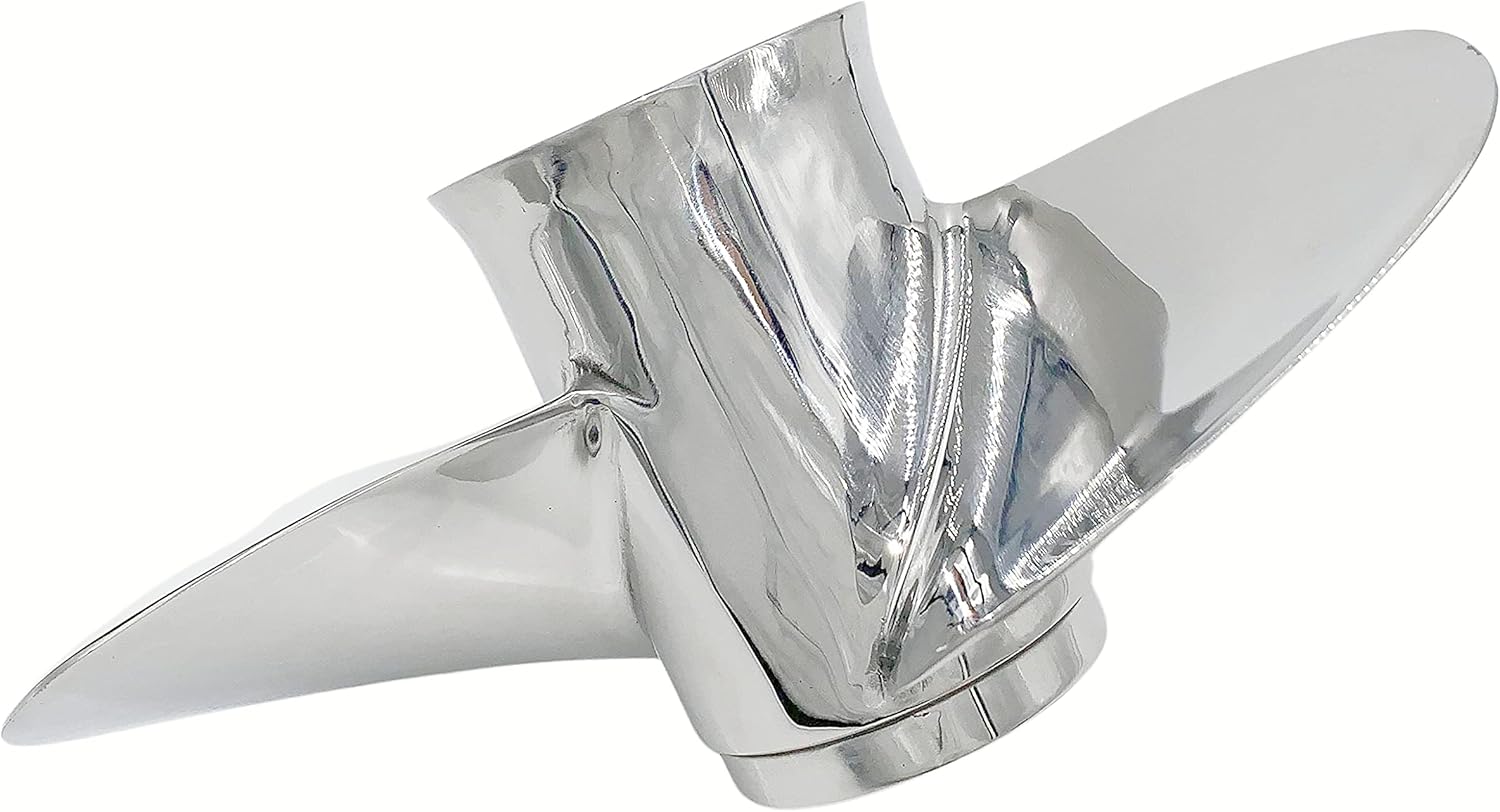 SLEIPNIR Propeller 10 1/4x14 for Mercury Outboard 3 Blades Stainless Steel Prop 13 Tooth RH 10.25x14