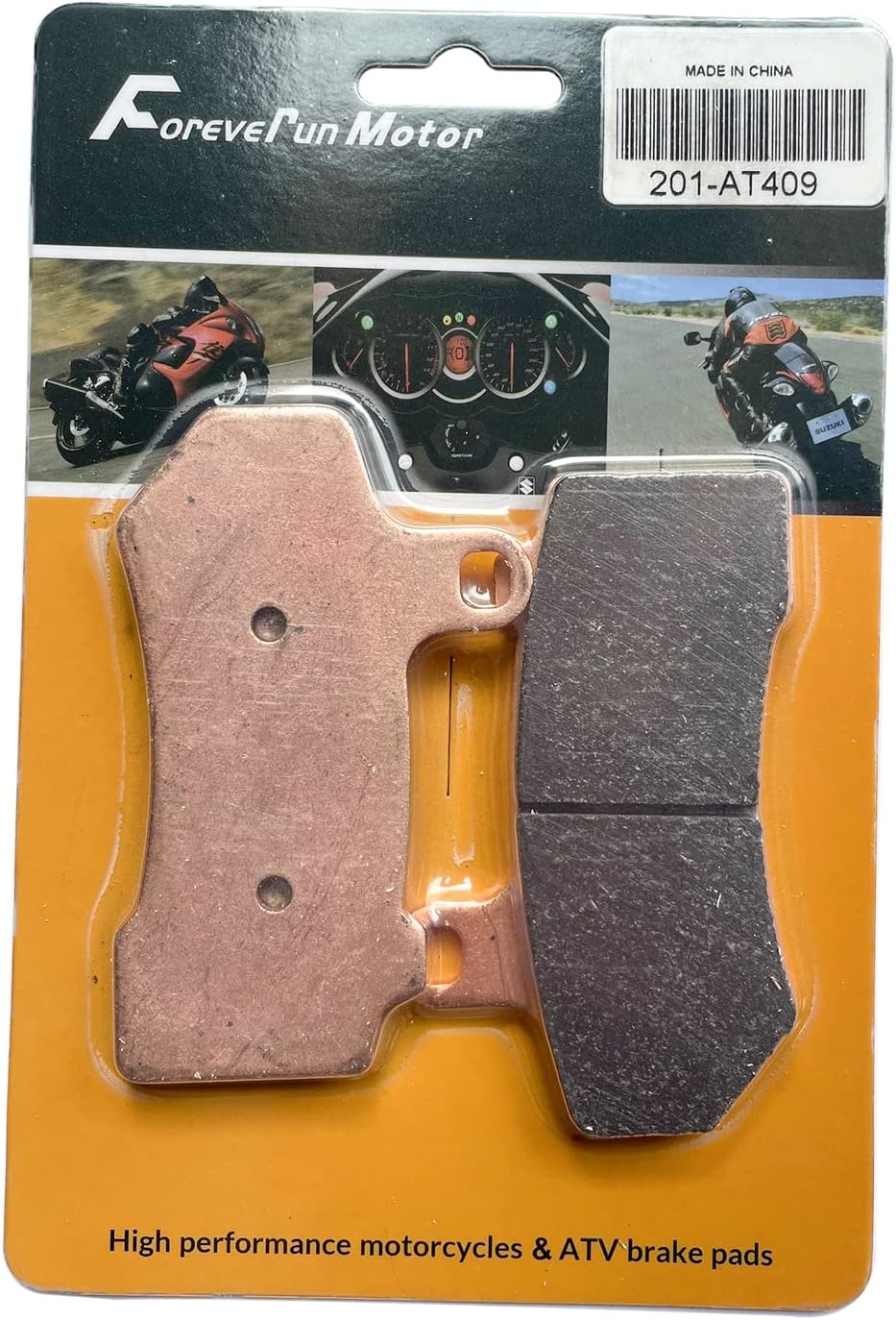 Sintered Brake Pads Front and Rear replacement for Harley Davidson FLHX Street Glide 2008 2009 2010 2011 2012 2013 2014 2015 2016 2017 2018 2019 2020 2021 2022 2023