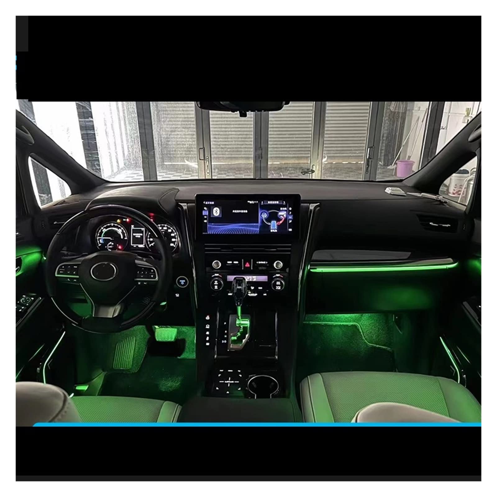 XCZPRKMXY Color High Bright Car Ambient Light Inter Full Set Led LHD/RHD Decorate Light Ambience Compatible with Toyota Vellfire Alphard Compatible with Lexus LM 64(for Alphard,LHD)