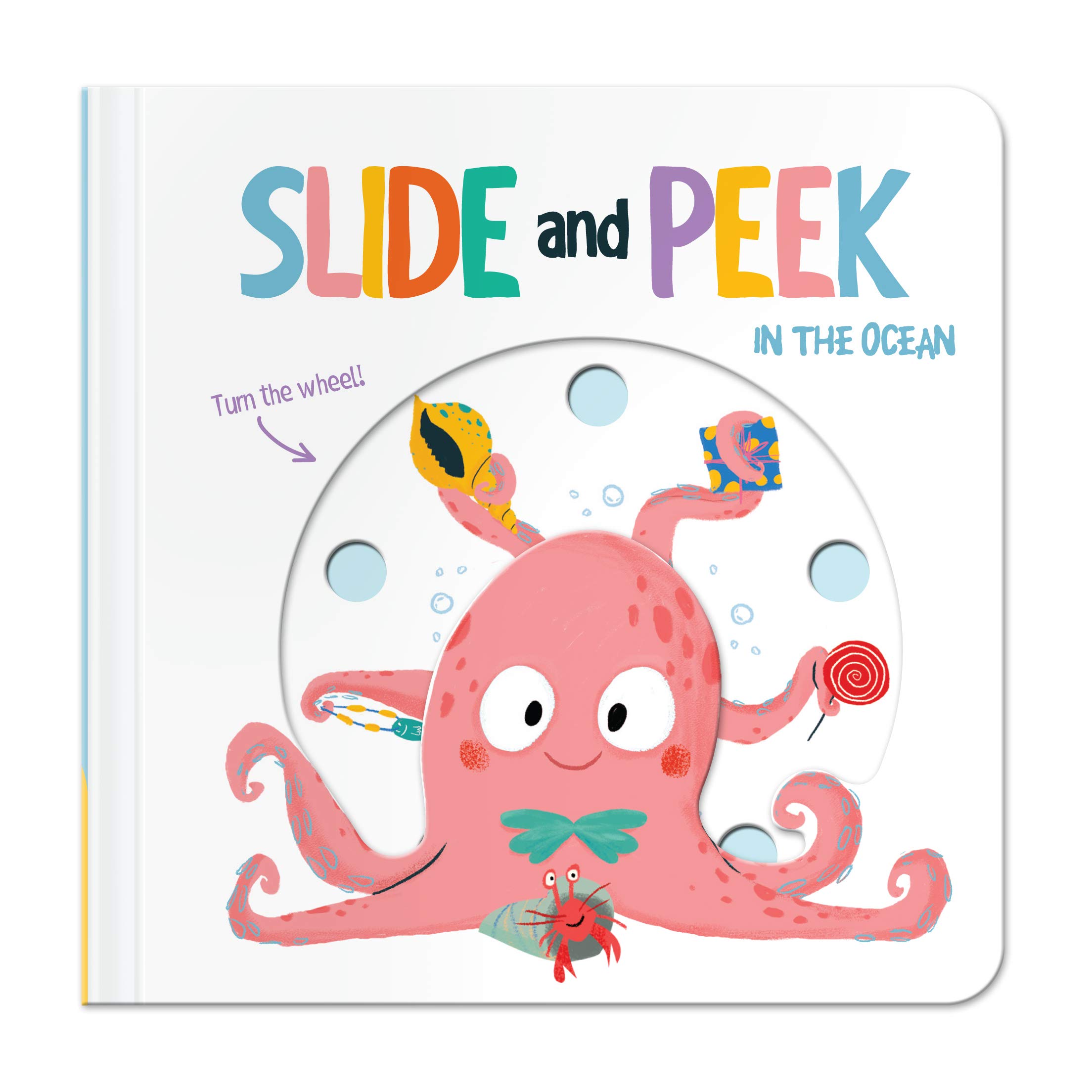 Slide & Peek: Water Animals