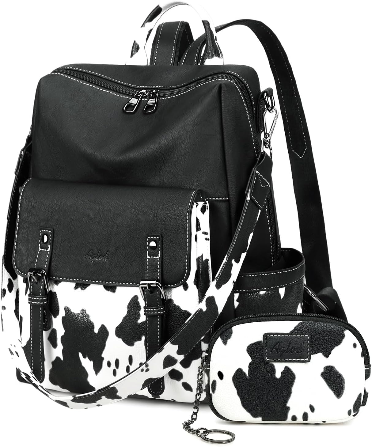 Backpack Purse for Women PU Leather Back Packs Designer Ladies Shoulder Bag Fashion Faux Work Travel Handbags