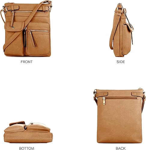 Miniatura 2 de Bolso tipo bandolera para mujer SG SUGU Katie, liviano, con varios bolsillos