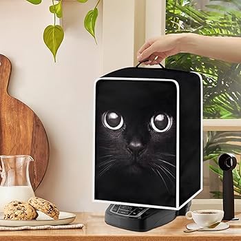 Copertura Antispruzzo Per Macchina Del Pane - Protegge Da Polvere E Grassi, Lavabile, Nero