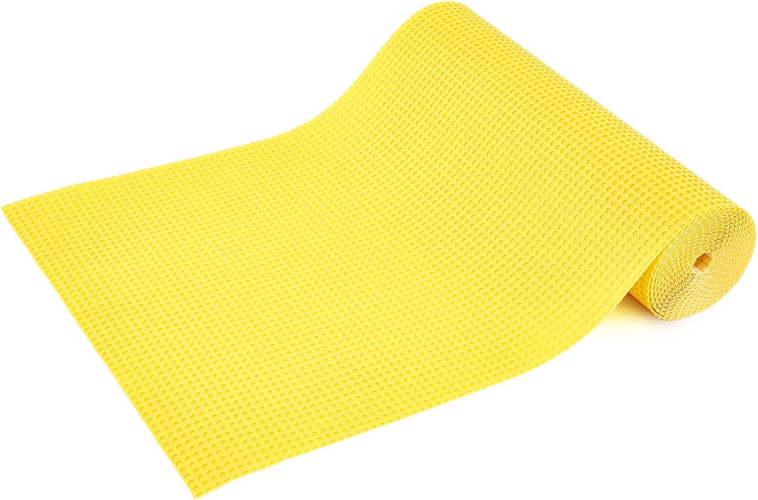 Nuanchu 1/8 x 3.28' x 49.21' Dimple Drainage Matting, Moisture Barrier Foundation Wrap Floor Underlayment Sub Floor Waterproof Membrane, Improves Water Movement and Drainage