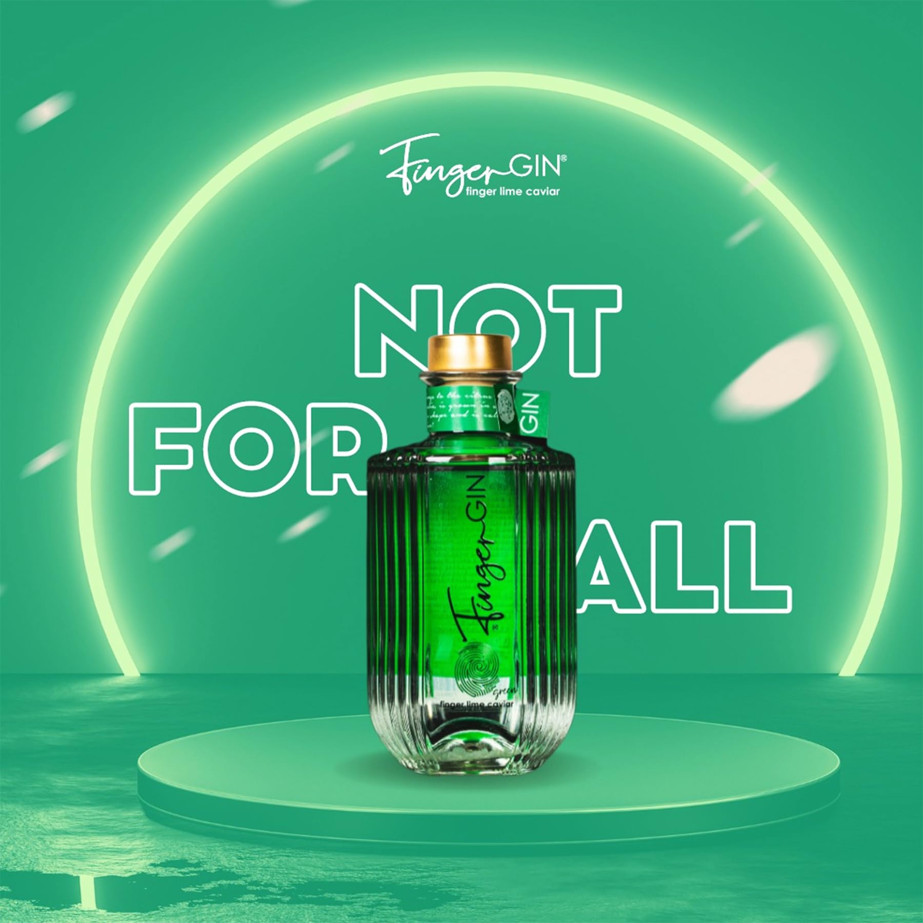FingerGIN Trio Collection – Confezione 3x70 cl: Pink Pearl, Green Faustrime, Blue Dry – Gin Artigianale Italiano al Finger Lime, Perle di Lime