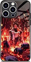 Originality Stylish Anime Manga Minimalist Phone Case for iPhone 17 Pro Max, Shockproof Drop Proof Silicone Protective Shell